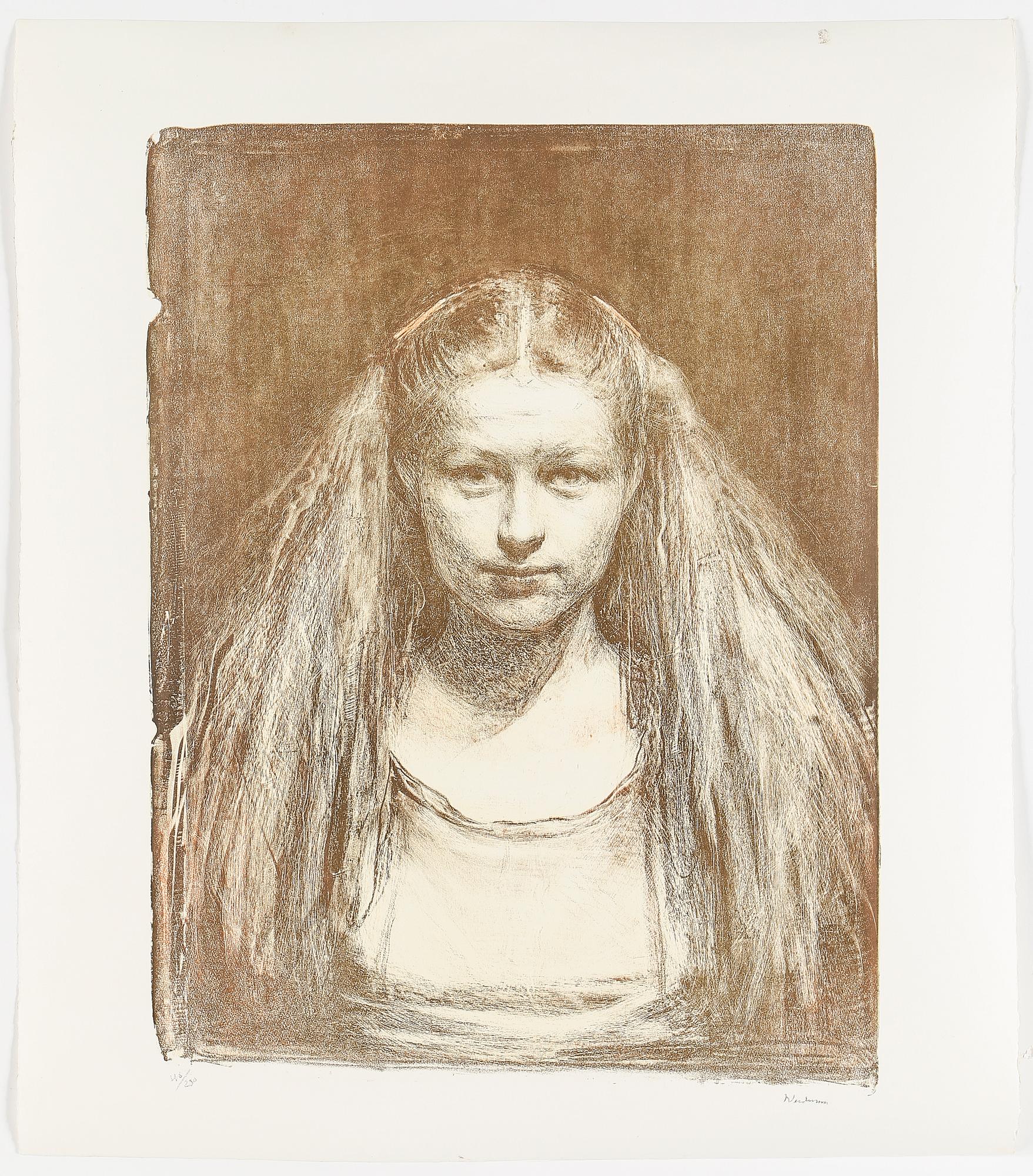 ODD NERDRUM, färglitografi, signerad o numrerad 48/230.