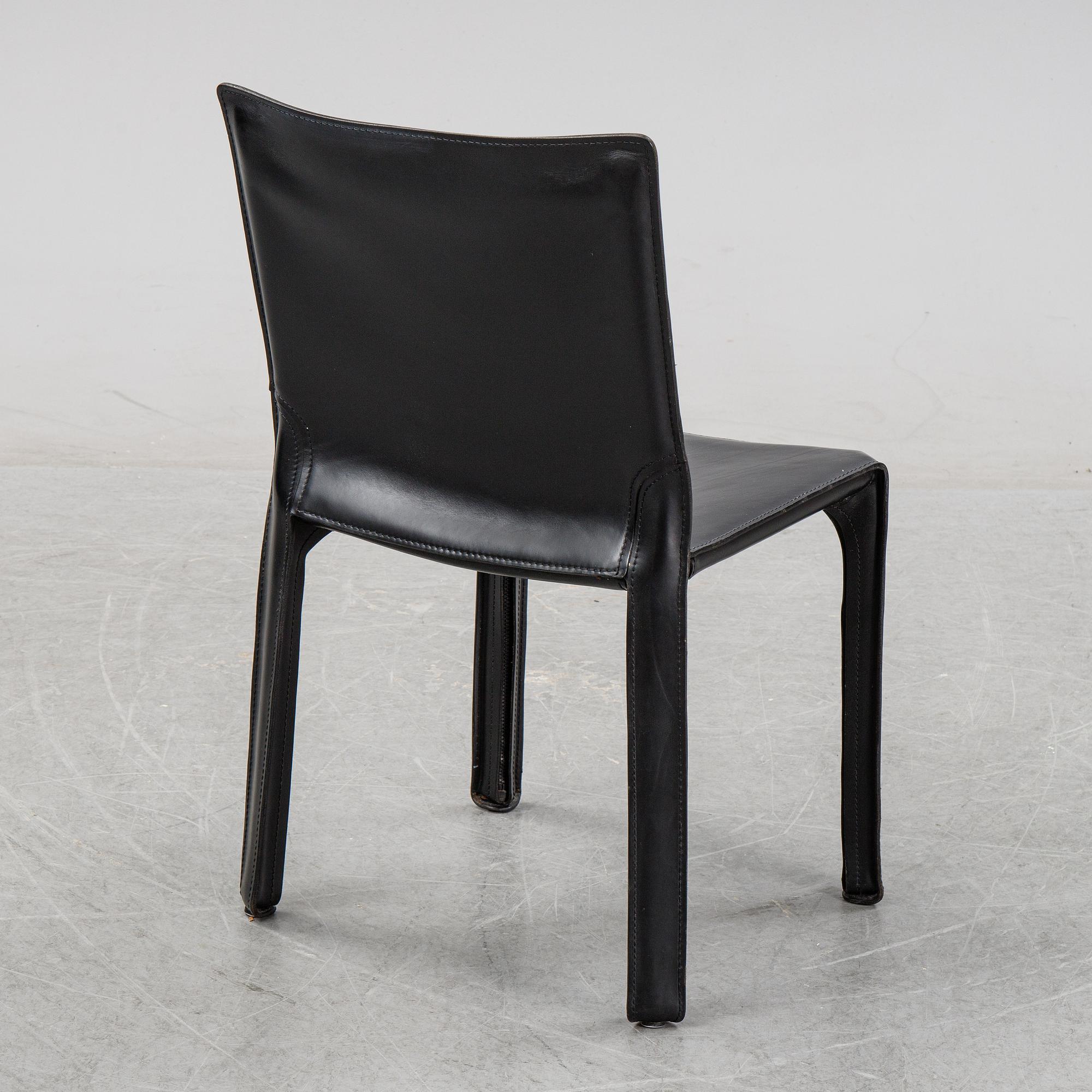Mario Bellini, a "412 Cab" chair for Cassina, Italy, 21st Century.