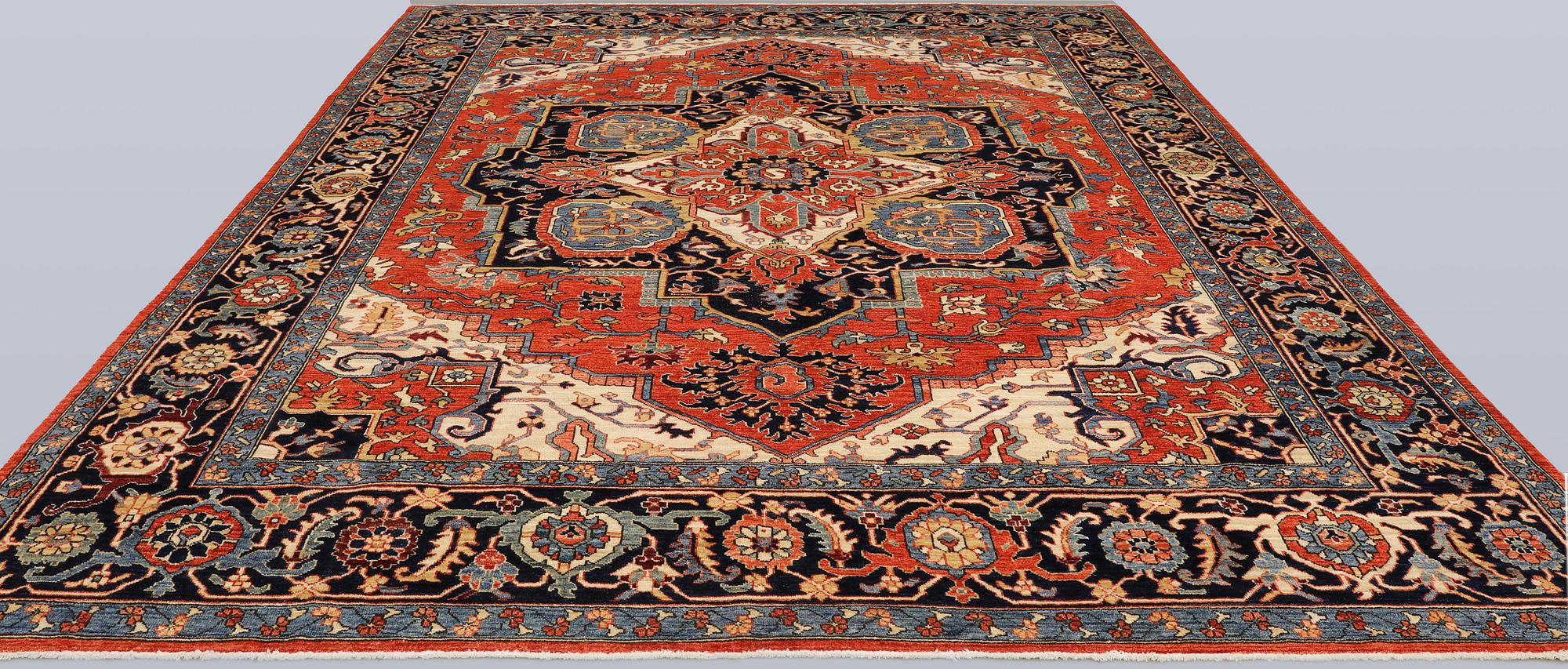 Matta, Ziegler design, ca 360 x 270 cm.