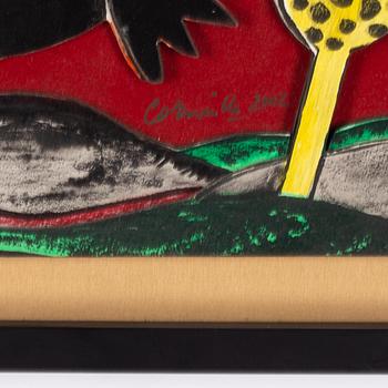 Beverloo Corneille, multiple, relief, signed 3/5.
