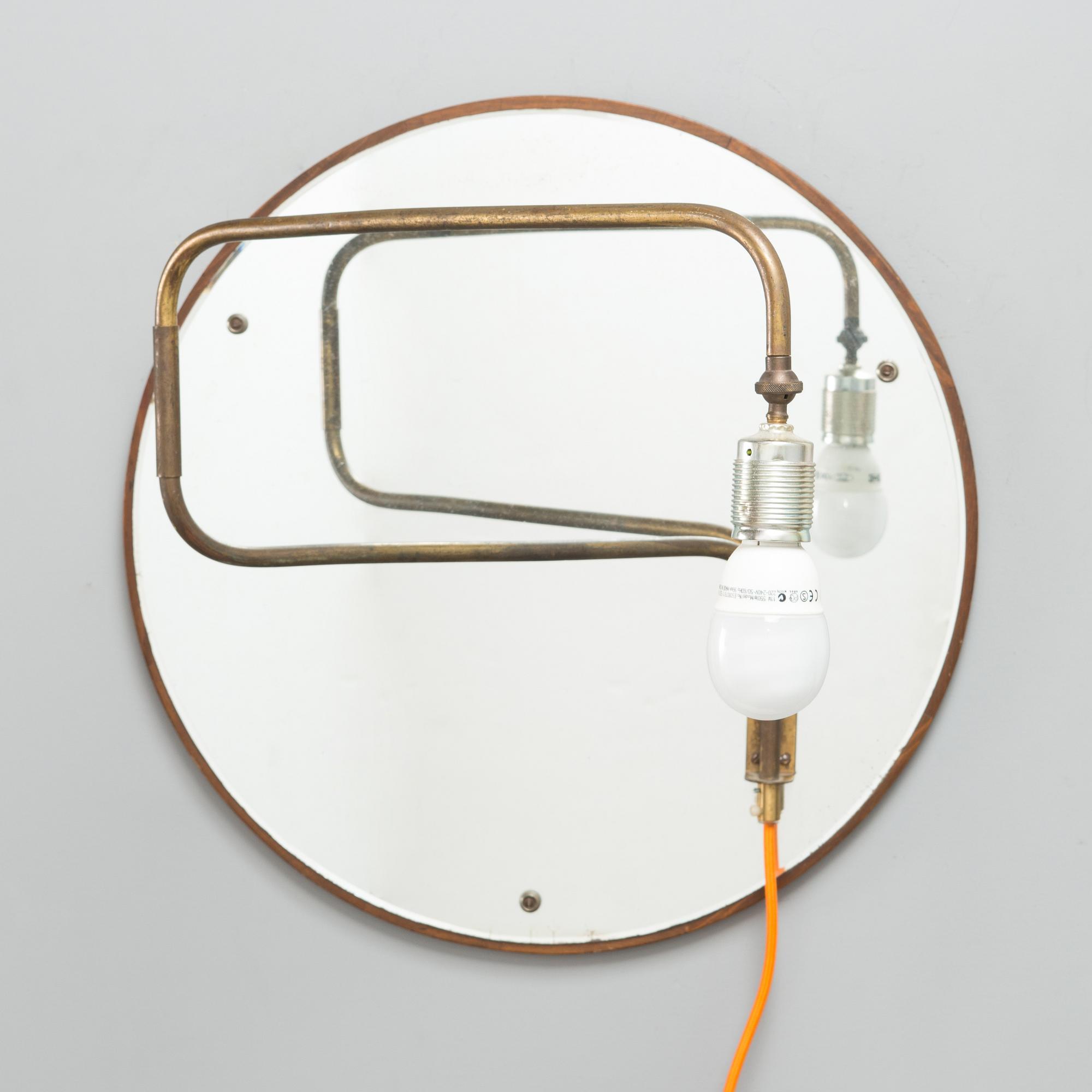TEEMU SALONEN, A 'Mirror' sculpture/wall lamp signed Teemu Salonen 2016.
