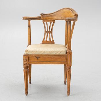 Puderstol, Louis XVI, Frankrike, 1700-talets senare del.