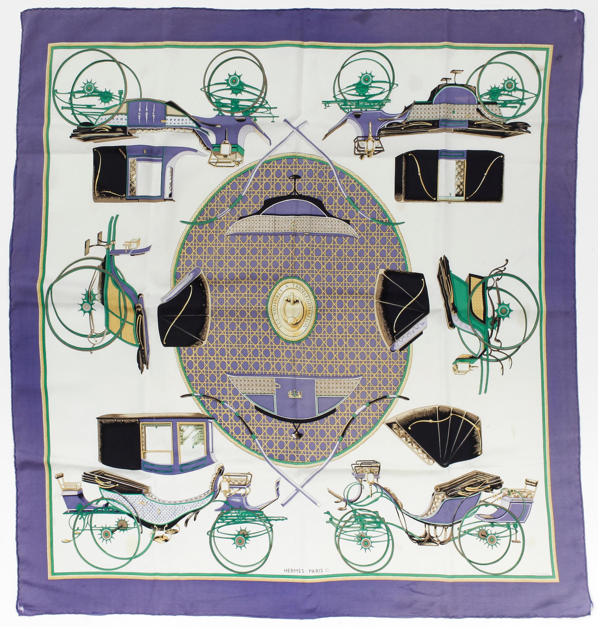 SCARF, "Les Voitures à Transformation" Hermès.