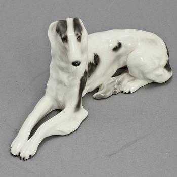 FIGURIN, porslin, Goldscheider, Österrike, 1900-tal.