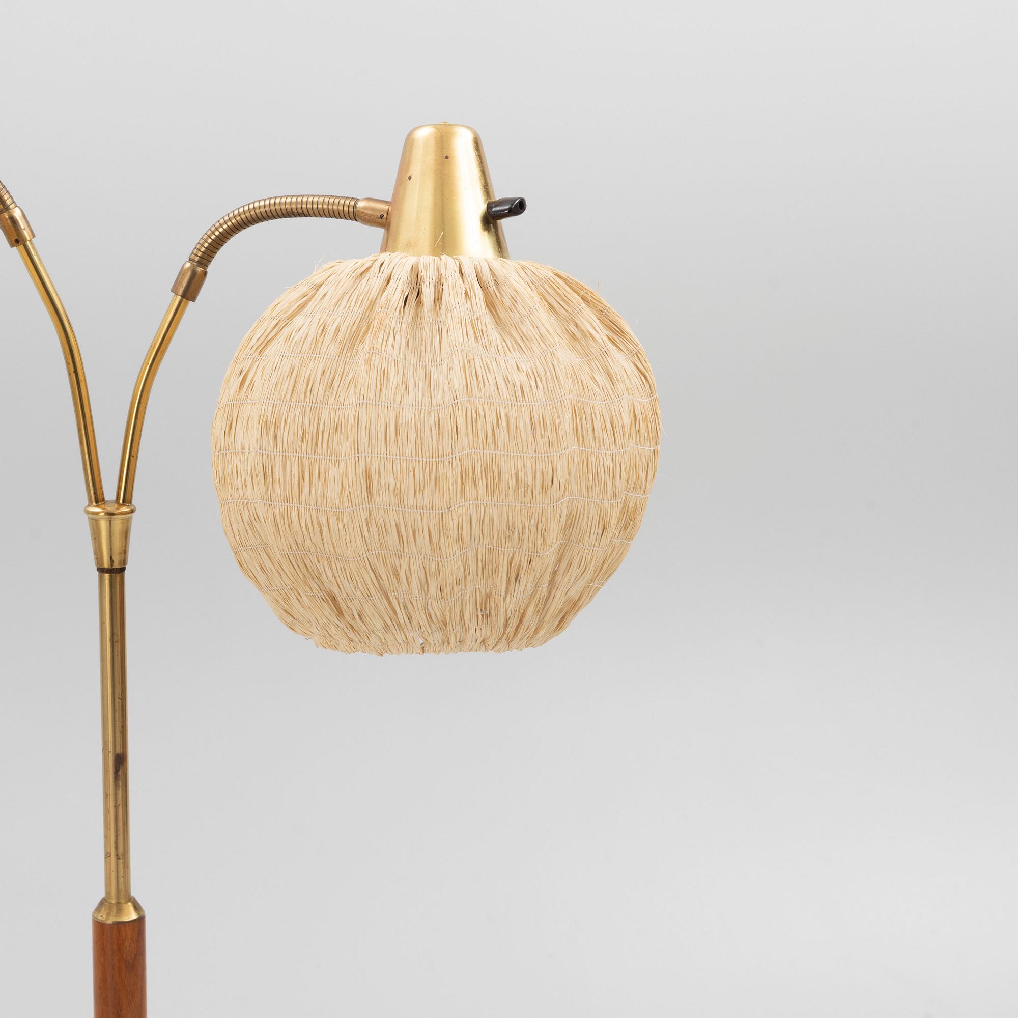 A Swedish Modern floor light, 1940's.