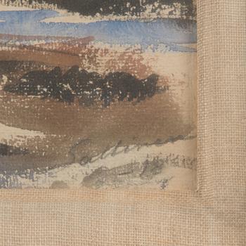 TYKO SALLINEN, water colour, signed and dated -18.