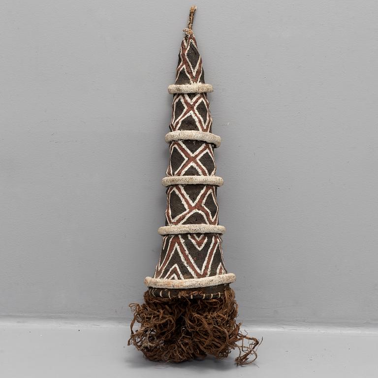 A "Chikunza" fiber mask, probably Zimbabwe or Zambia, second half of the 20th century.