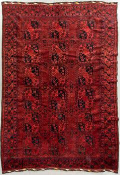 MATTA Afghan old ca 292 x 235 cm.