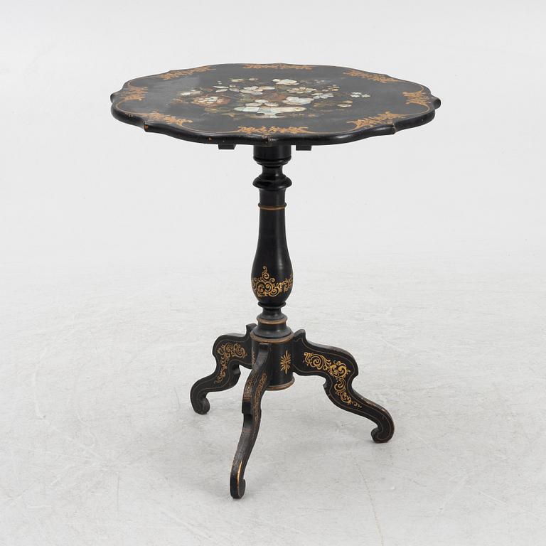 Fällbord, 1800-talets senare del.