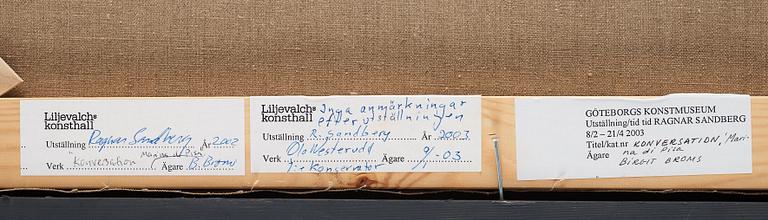 Ragnar Sandberg, "Konversation, Marina di Pisa".