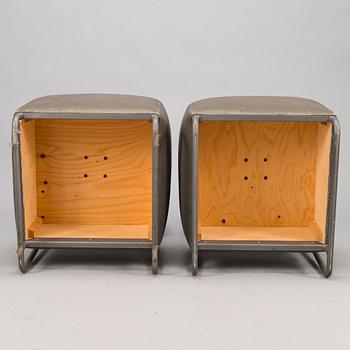 HARRI KORHONEN, a pair of 'Oscar' easychairs for  Inno Interior. Finland. Designed 1989.