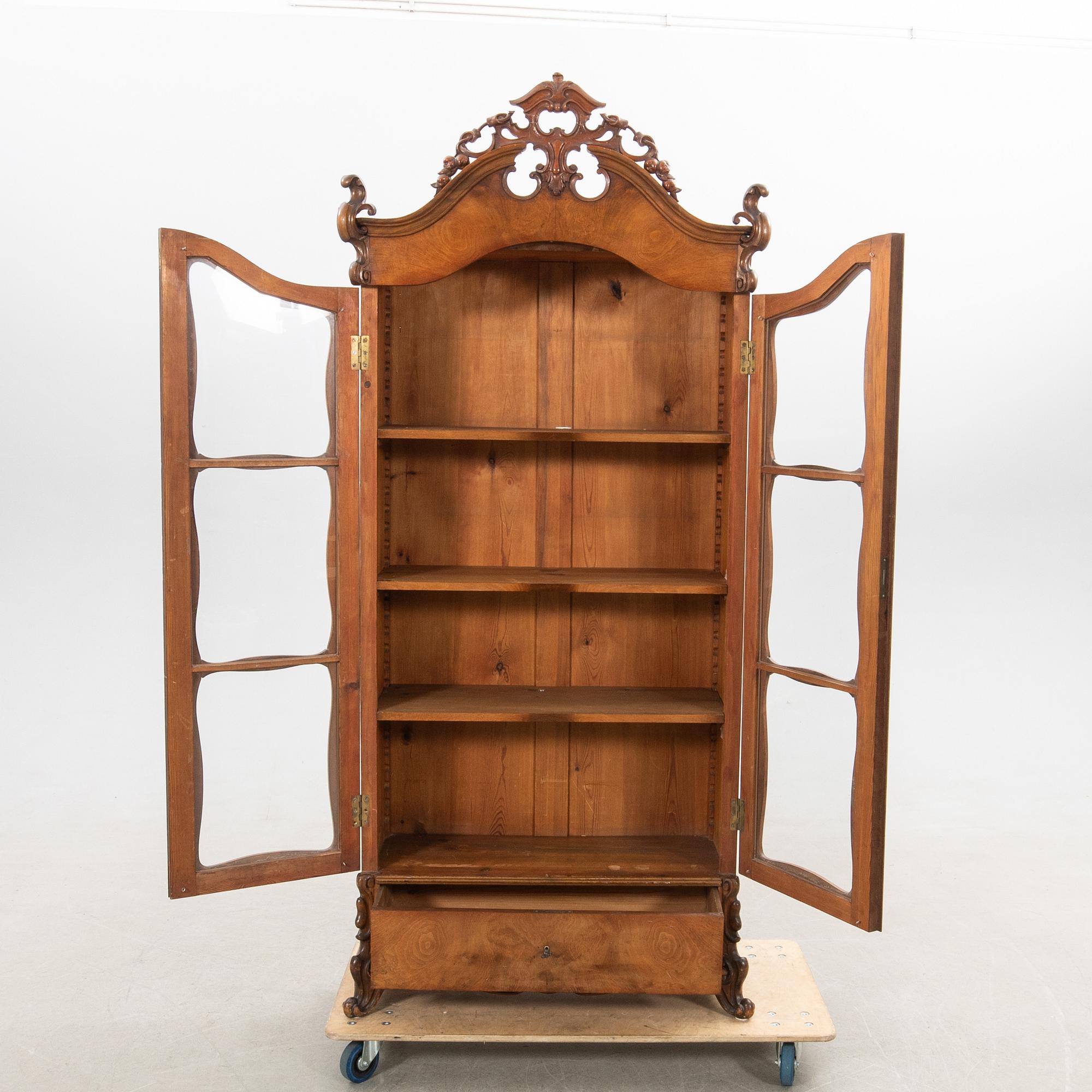 Bookcase, Empire style, 20th century.