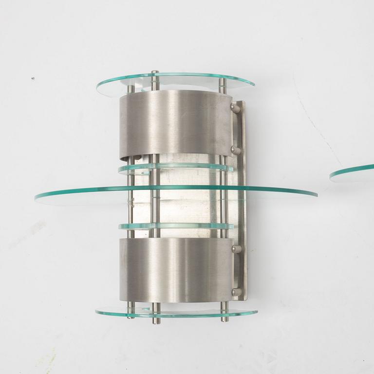 Louis Poulsen, a pair of model 'Mini Corona' wall lamps, Denmark.