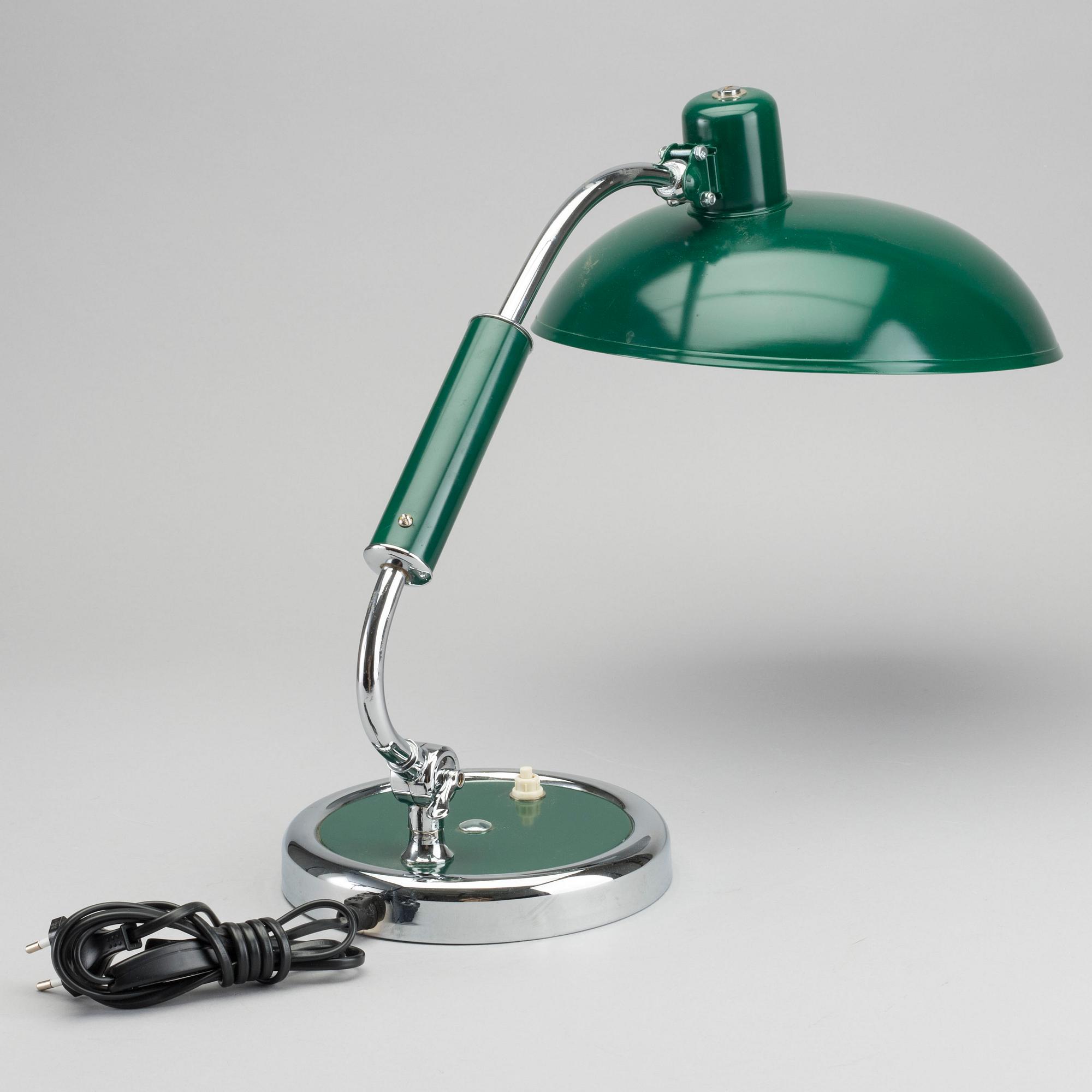 A table lamp by Christian Dell, Kaiser Ideel, 1928.