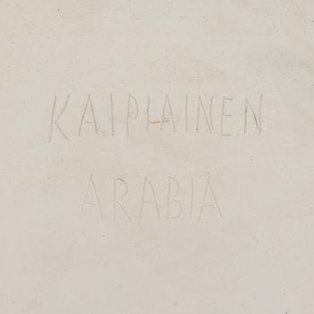 Birger Kaipiainen, A decorative porcelain dish, signed Kaipiainen Arabia.