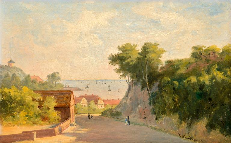 Johan Knutson, GAGNES-SUR-MER.