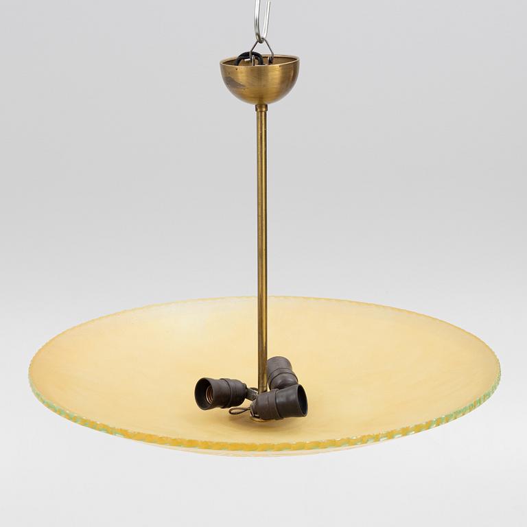 A Swedish Modern ceiling light, 1940's.