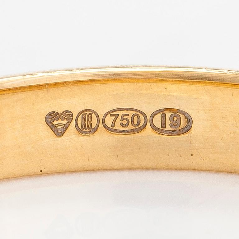 Kalevala Koru, Sormuksia, 2 kpl, "Räisälän sormus", malli 1271, 18K kultaa, Helsinki 2007 ja 2010.