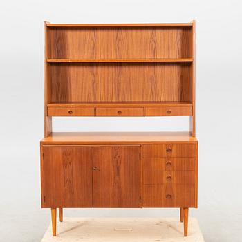 A teak bookshelf/cabinet 1950/60s.