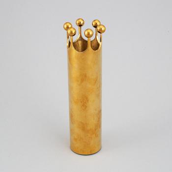 Pierre Forseö, a brass vase, Skultuna.