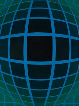 Victor Vasarely, "OLTAR-ZOELD".