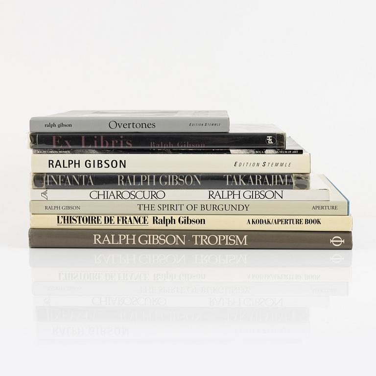 Ralph Gibson, photo books, nine volumes.