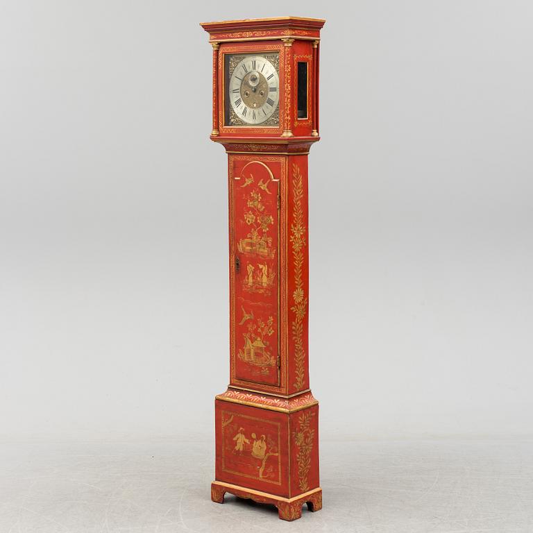 An 18th century longcase clock.