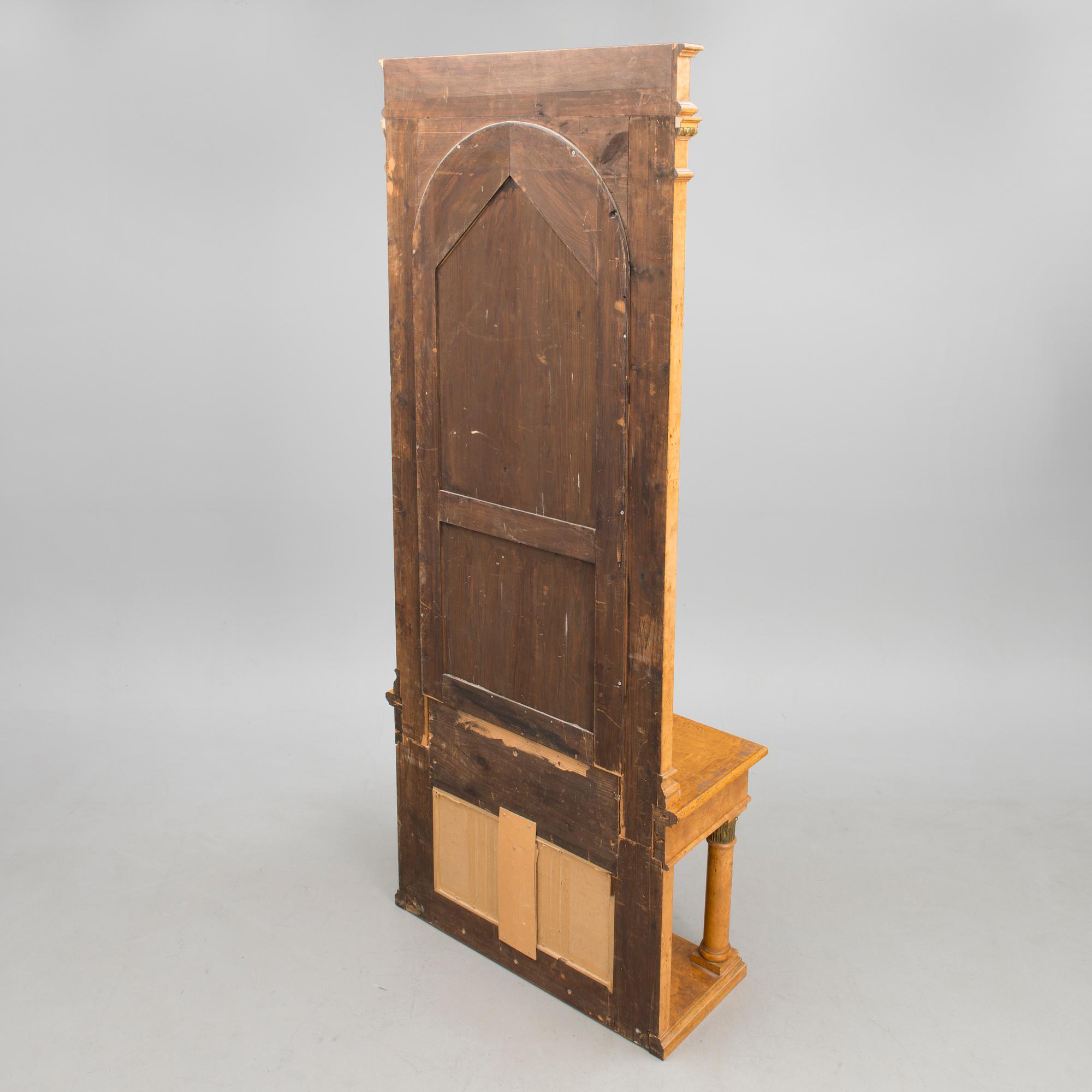 SPEGEL OCH KONSOLBORD FRÅN NIKOLAI PALATSET, ST:PETERSBURG, ca 1900,