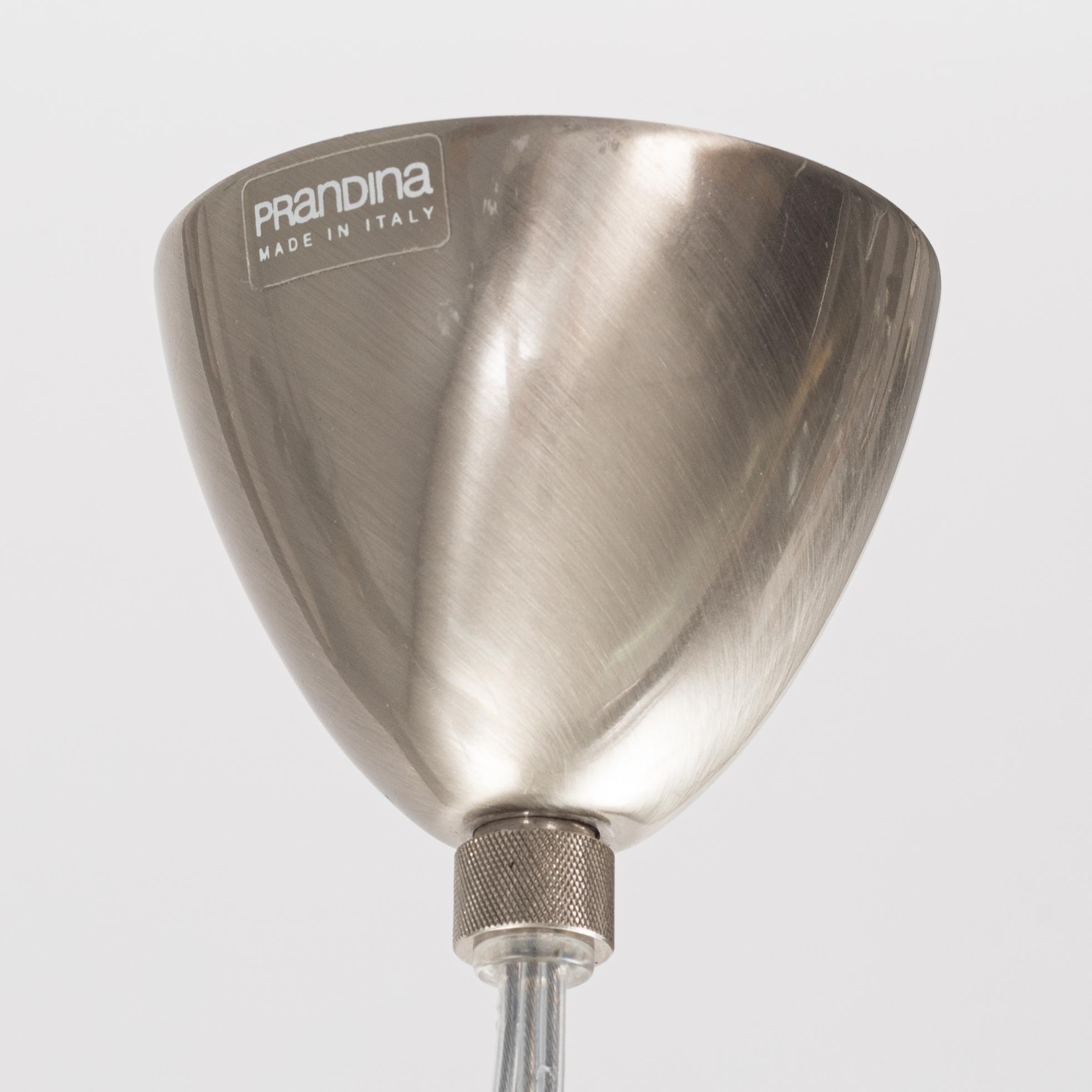 Mario Mengotti, a "Zero S3" ceiling lamp, Prandina, Italy.