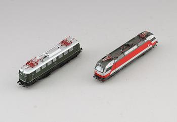 SAMLING MODELLTÅG, 4 delar, Roco, Österrike.