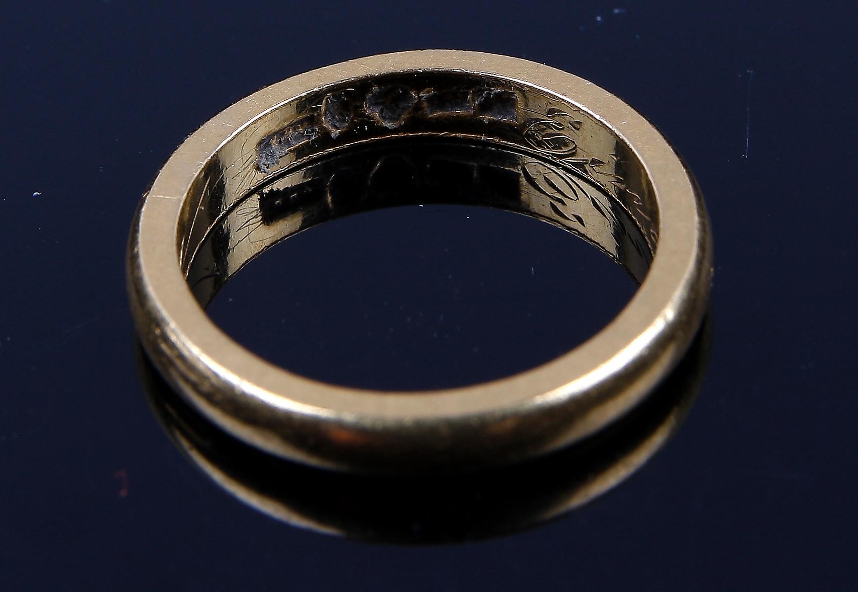 RING, guld, Sverige 1920-tal, vikt 7 gram.