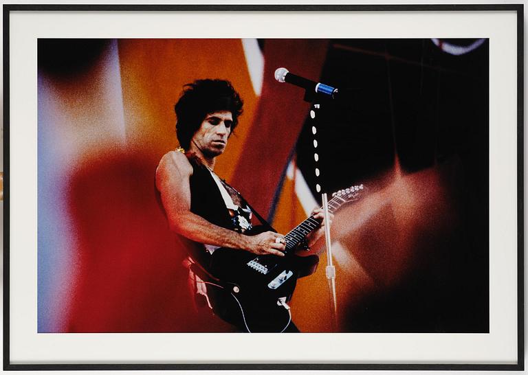 Mats Bäcker, "Keith Richards, Ullevi, 1982".