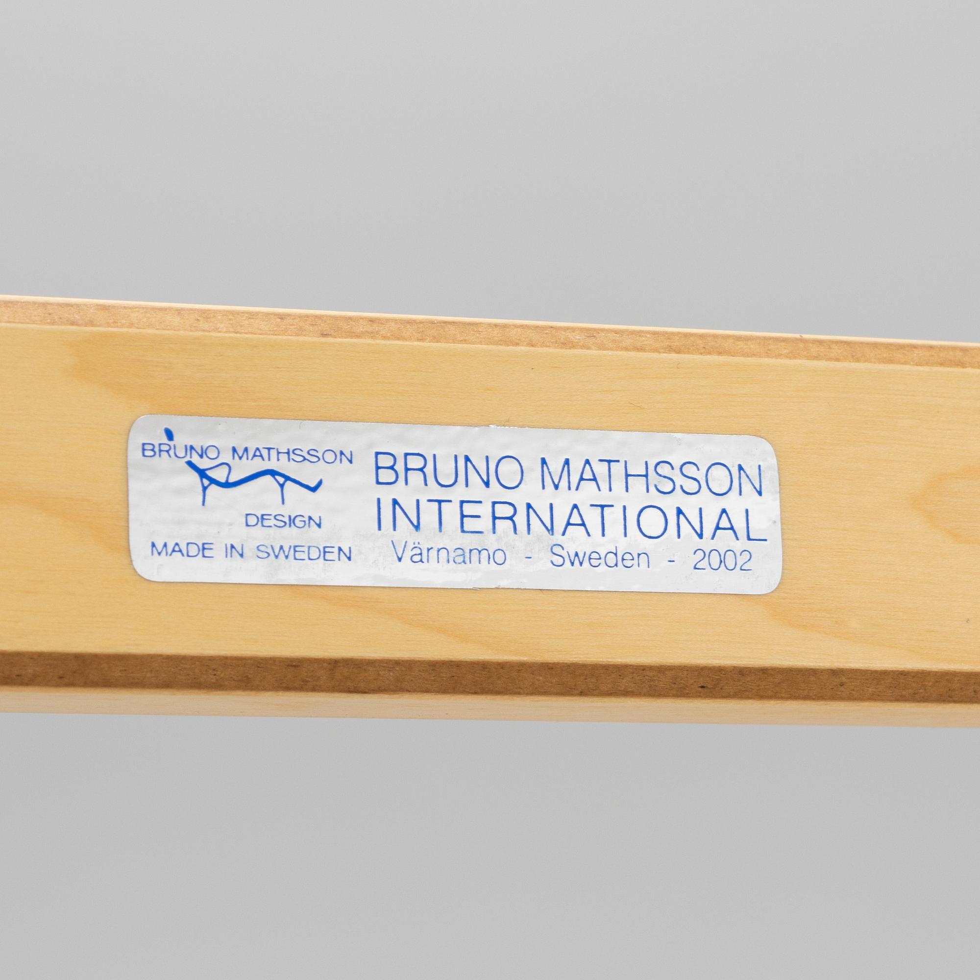 Bruno Mathsson, a birch 'Maria Flap' table,