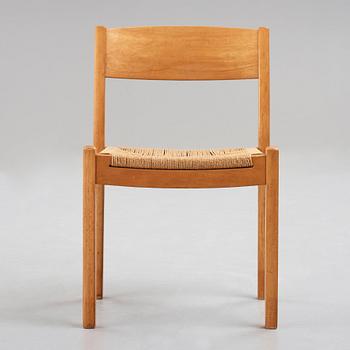 HANS J WEGNER & BØRGE MOGENSEN, a chair for Fritz Hansen, Denmark 1940-50's.