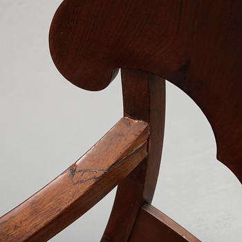 KARMSTOLAR, ett par, Karl-Johan, 1800-talets första hälft.