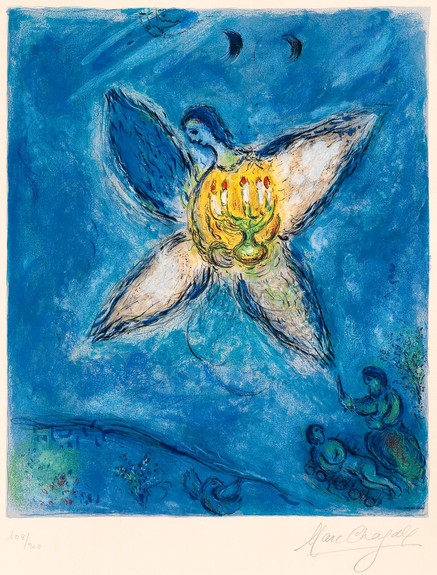 mukaan/efter/after Marc Chagall, "LE MESSAGE BIBLIQUE I".