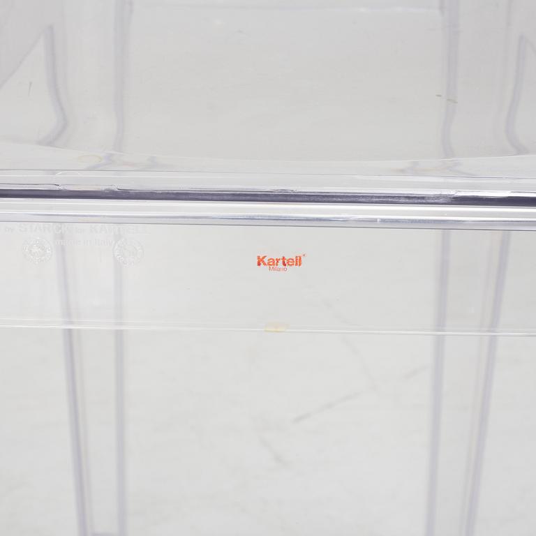 Philippe Starck, 8 st, "La Marie" Kartell, Italien, Modellen formgiven 1998.