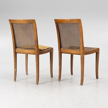 Carl Malmsten, a five piece furniture group, Nordiska Kompaniet, late 1920s.