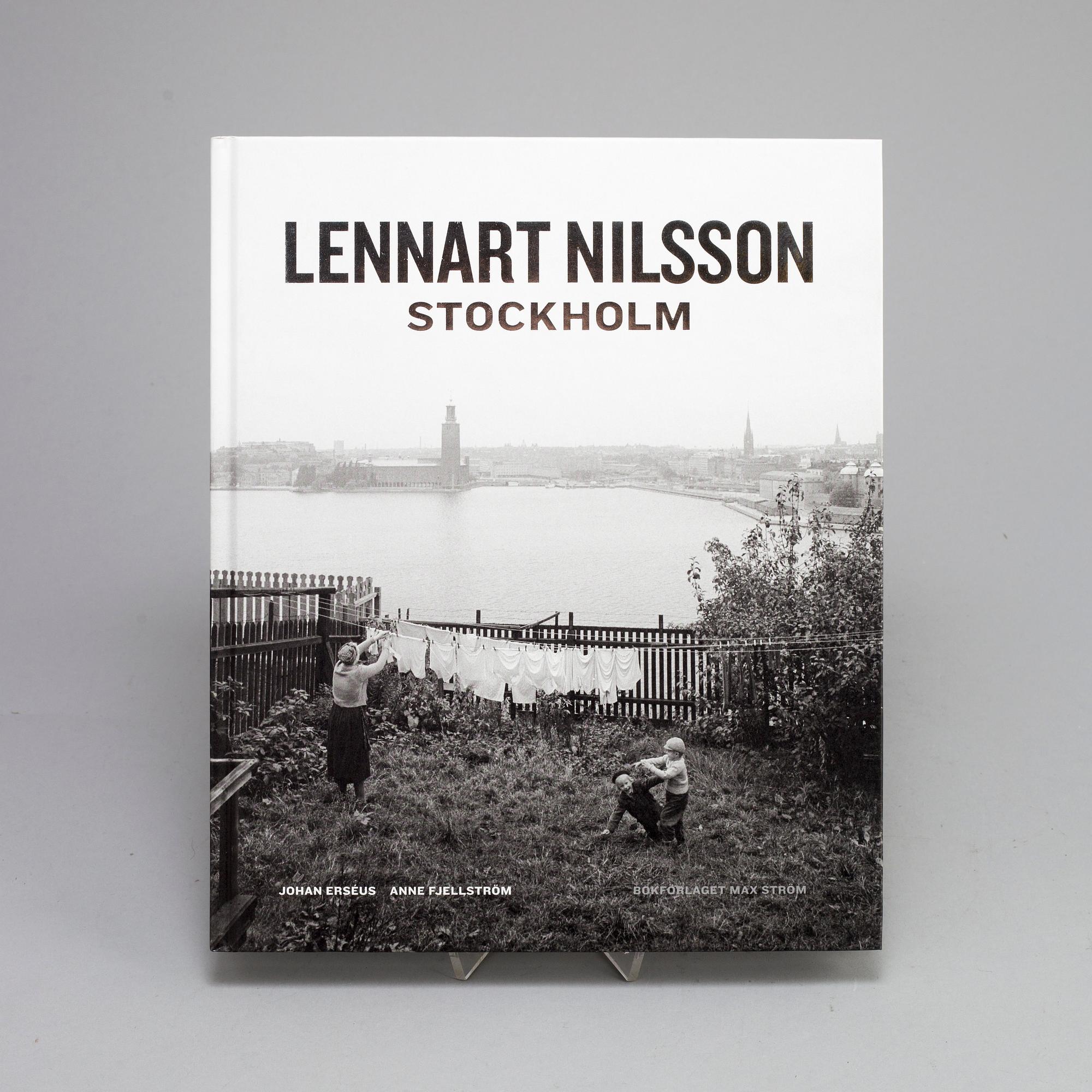 LENNART NILSSON, "Stockholm", book with box, signed.
