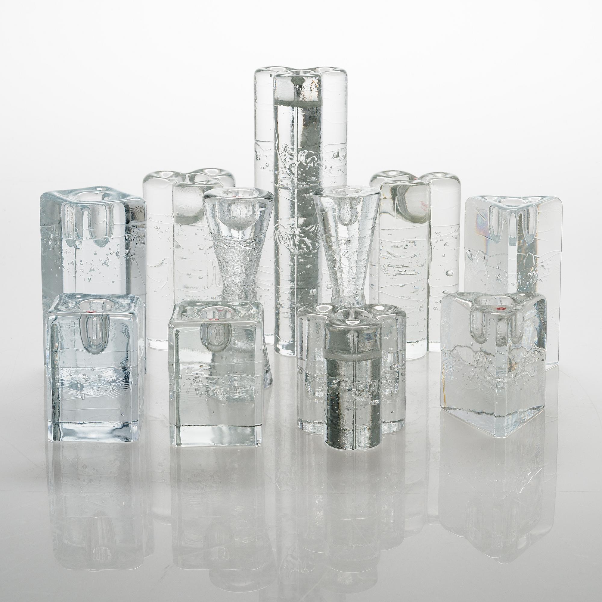 Timo Sarpaneva, ljusstakar, 11 st, "Arkipelago", Iittala.