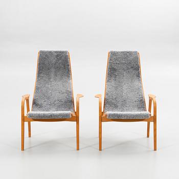 Yngve Ekström, karmstolar, ett par, "Lamino", Swedese, Sweden, 2000-tal.