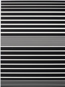 Michael Scott, enamel on aluminum, signed and dated -90 verso.
