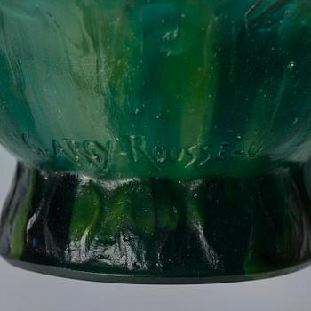 Gabriel Argy-Rousseau, a "Garland" pâte de cristal bowl, model 25.10, France, ca. 1925.