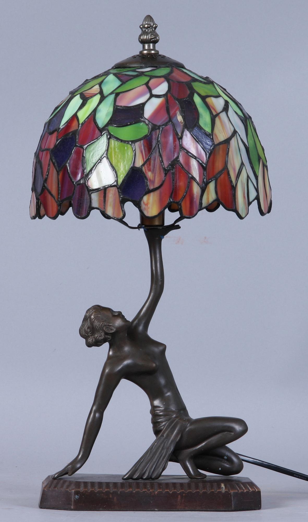 BORDSLAMPA, 1900-talets andra hälft.