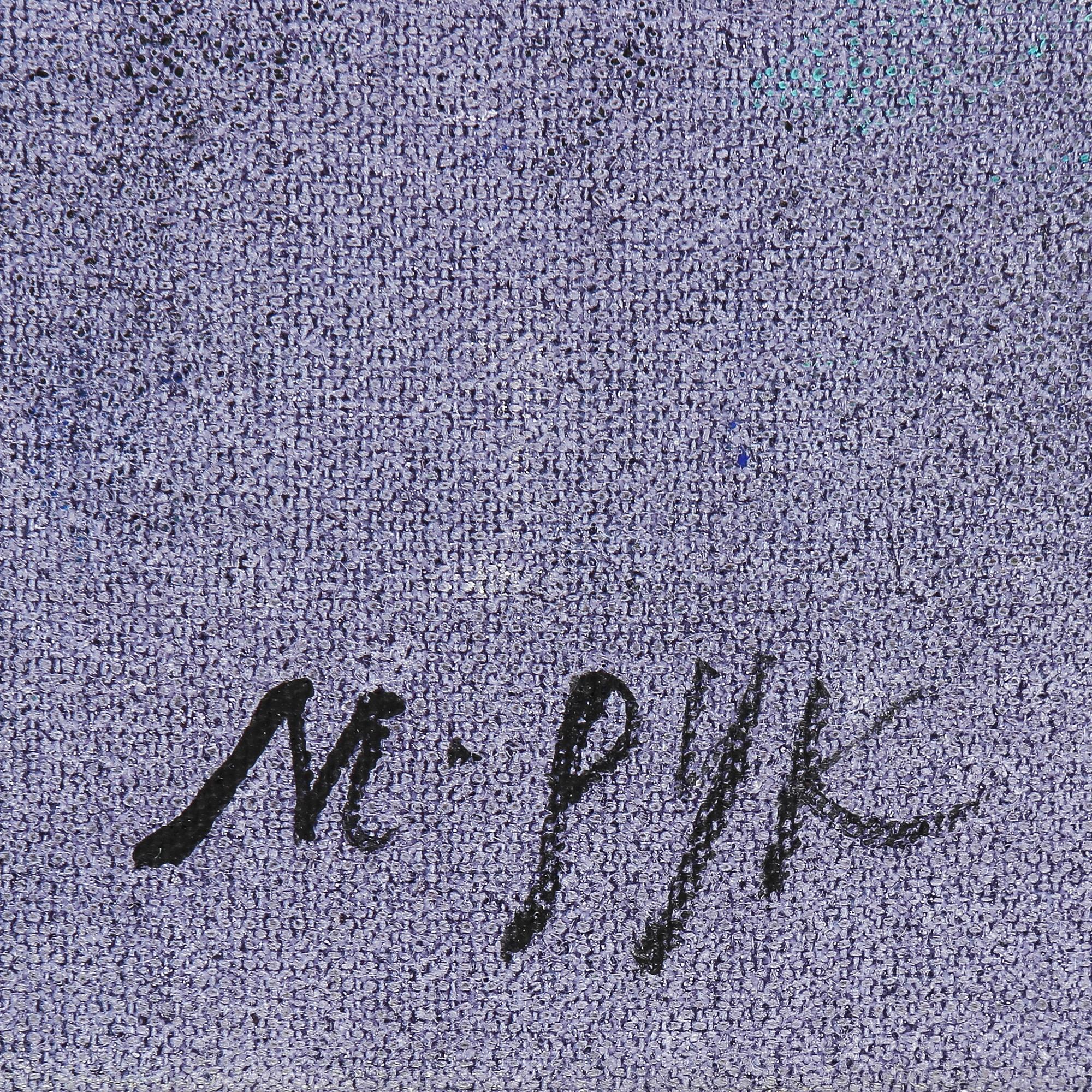 MADELEINE PYK, olja på duk, signerad.