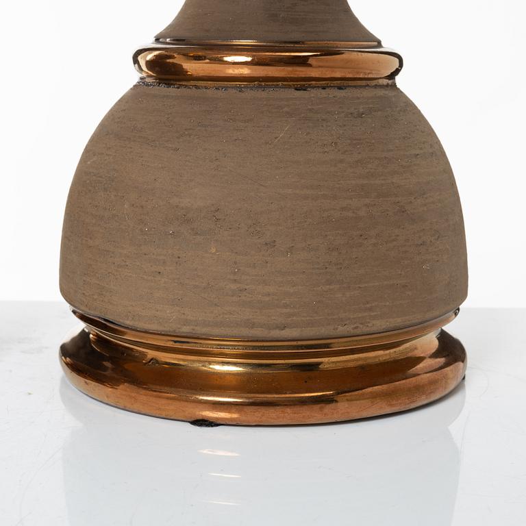 Bordslampor, ett par, Bitossi/Miranda, 1900-talets senare del.