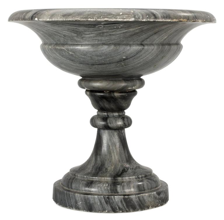 A 19th century marble tazza.