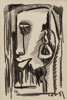 LARS ENGLUND, Ink drawing, 2, signed andc dated -51.