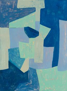 Serge Poliakoff, "Composition IX" (Sommitelma IX).