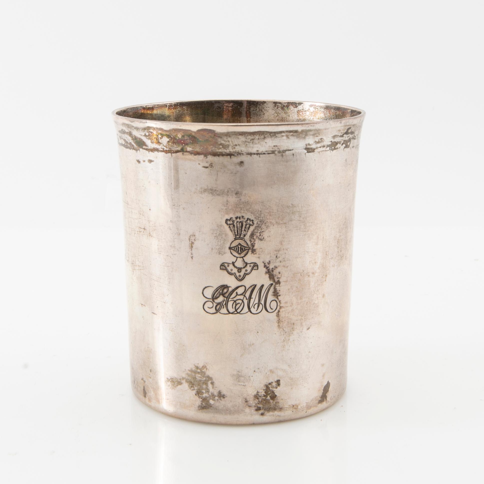 Cup silver Håbe Gothenburg 1938.